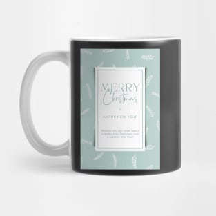 Merry Christmas & Happy New Year Greeting Card 01 Mug